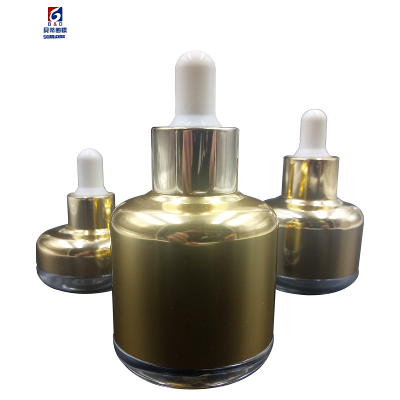 20/30/40ML Plated Glass Essence Bottle