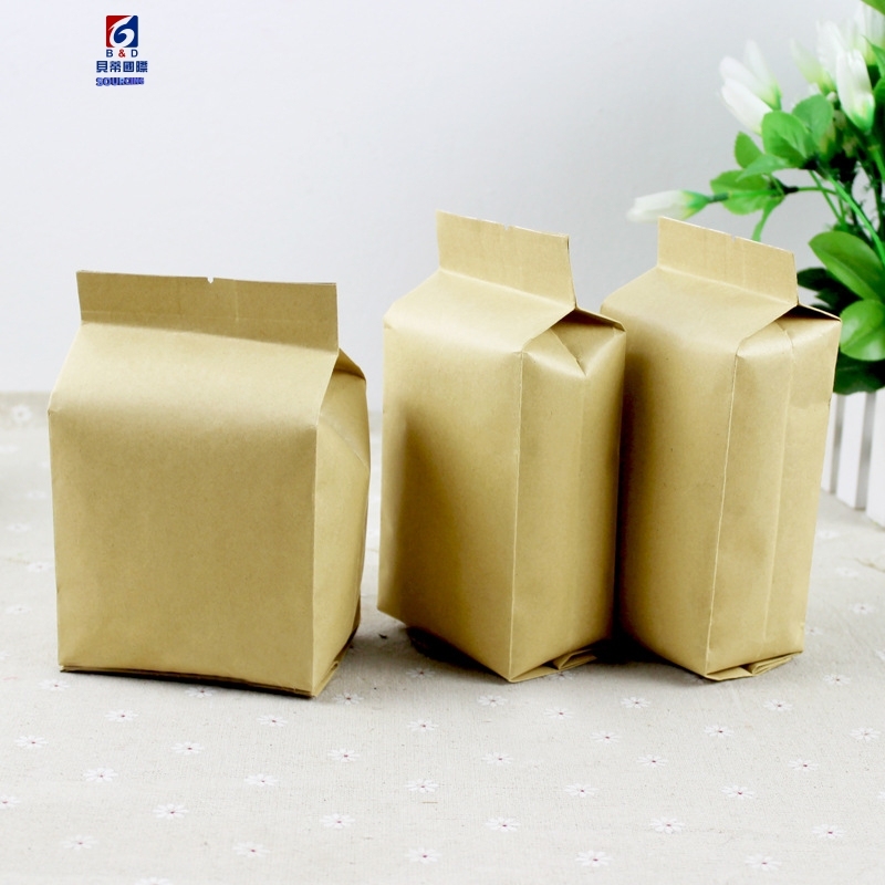 9*22+7 Tea kraft paper organ bag packaging bag food compound sealing bag