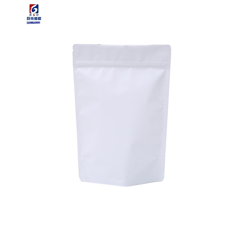 High-grade valve bag thickening frosted food self-reliance zipper bag tea snacks sealed plastic bags