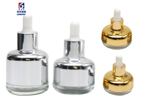 20/30/40ML Plated Glass Essence Bottle