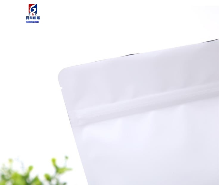 High-grade valve bag thickening frosted food self-reliance zipper bag tea snacks sealed plastic bags