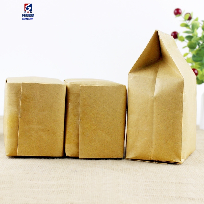 9*22+7 Tea kraft paper organ bag packaging bag food compound sealing bag