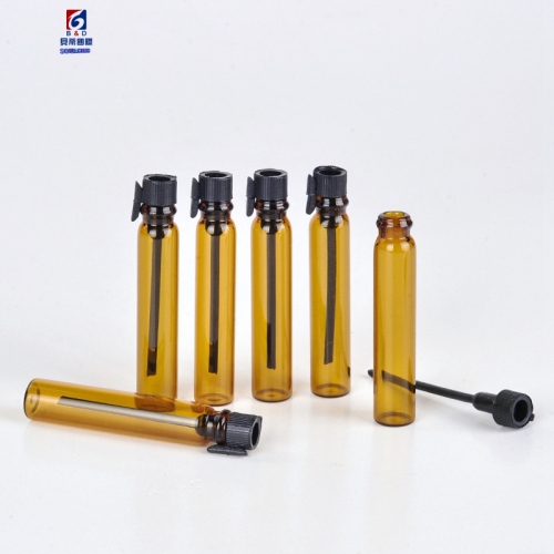 2ML Tawny Glass Oil Bottle
