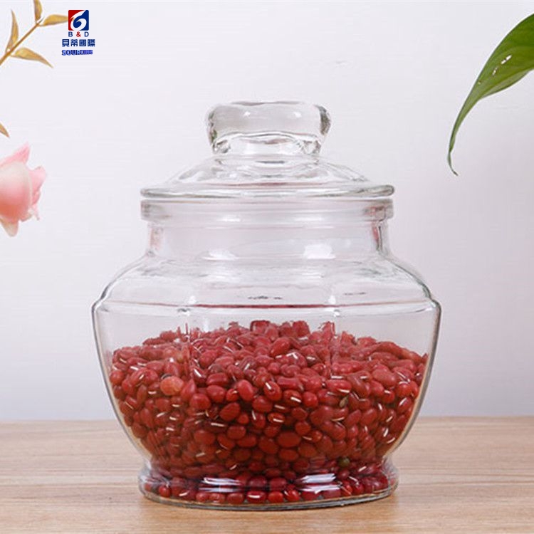 800/1200/1800/2300ML Large Capacity Glass Storage Tank