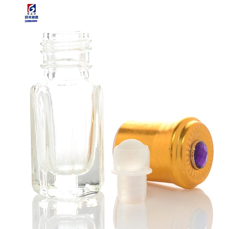 3ML Glass Oil Ball Bearing Bottle