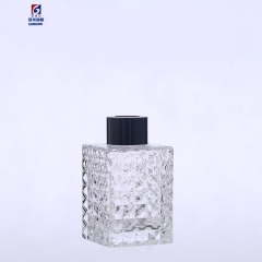 100ML Rectangular Diamond Scented Glass Bottle
