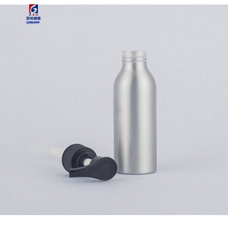 40-250ML Aluminum Bottle With Screw Pump