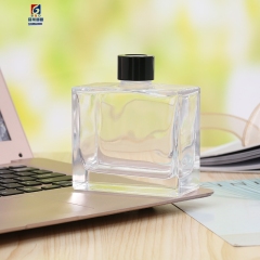 100ML Clear Flat Square Glass Aromatherapy Bottle