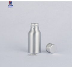 40/50/100/120/150/250ML Pinchbeck Aluminum Screw-capped Bottle