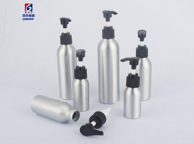 40-250ML Aluminum Bottle With Screw Pump