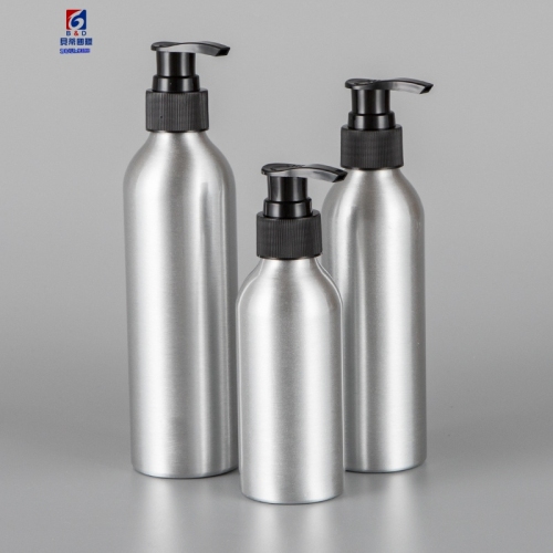 40-250ML Aluminum Bottle With Screw Pump