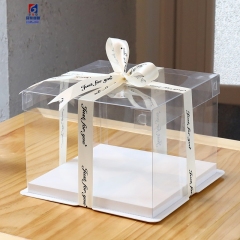 Plastic Transparent Cake Box