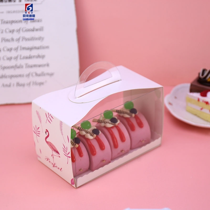 Transparent Portable Cake Box