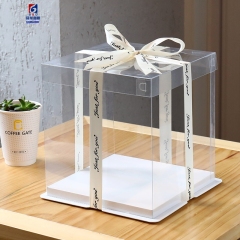 Plastic Transparent Cake Box