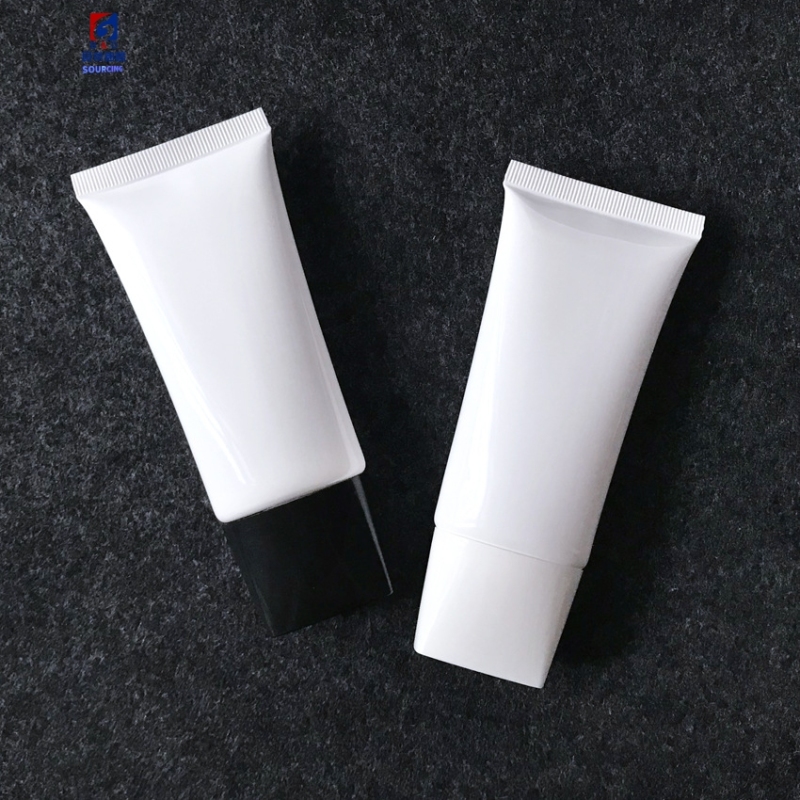 50ml Powdery Bottom Liquid Bottle Oval Tube