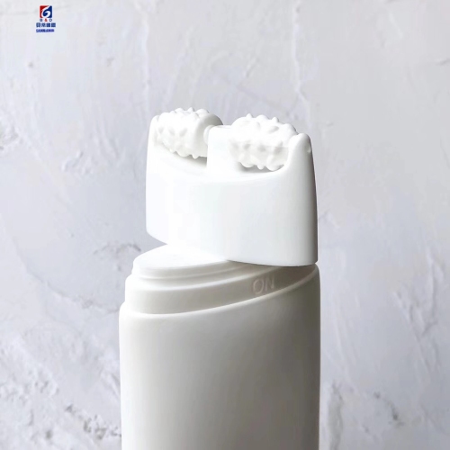 120ML Double Roller V-shaped Neck Cream Bottle