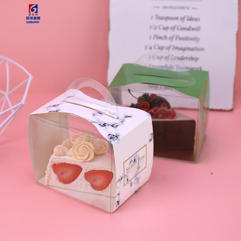 Transparent Portable Cake Box