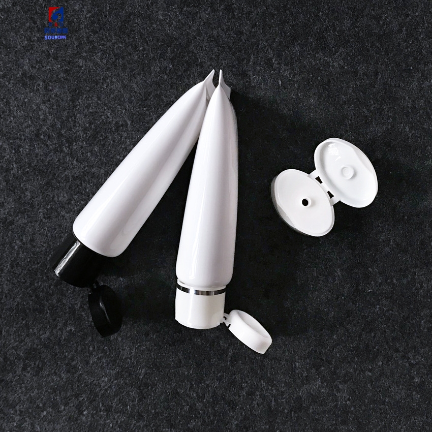 50ml Powdery Bottom Liquid Bottle Oval Tube