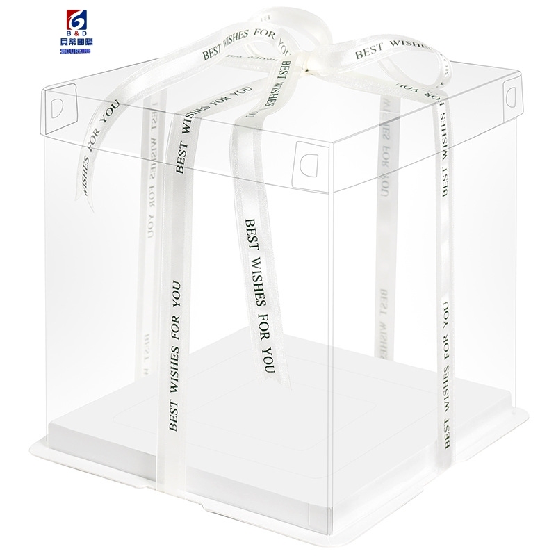 Plastic Transparent Cake Box