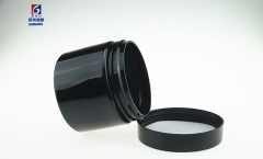 180ML Black Plastic Cream Jar