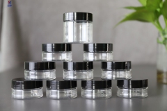 30ml Transparent Plastic Cream Jar