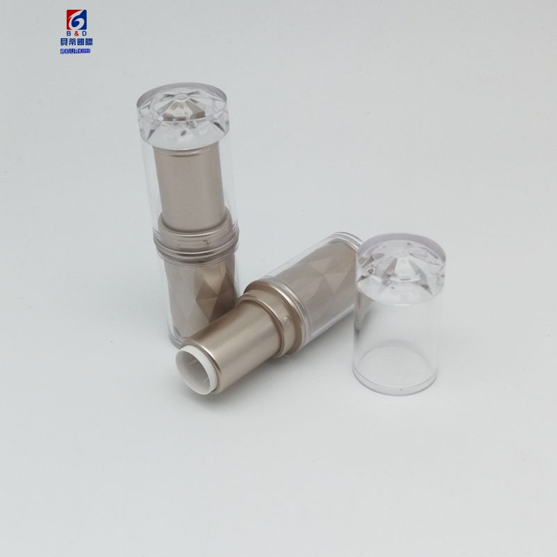 12.1mm Transparent Rhombus Lipstick Tube