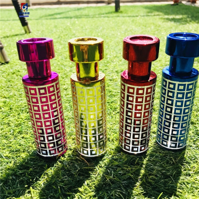 30ML Four Color UV Sculpted Round Spray Bottle