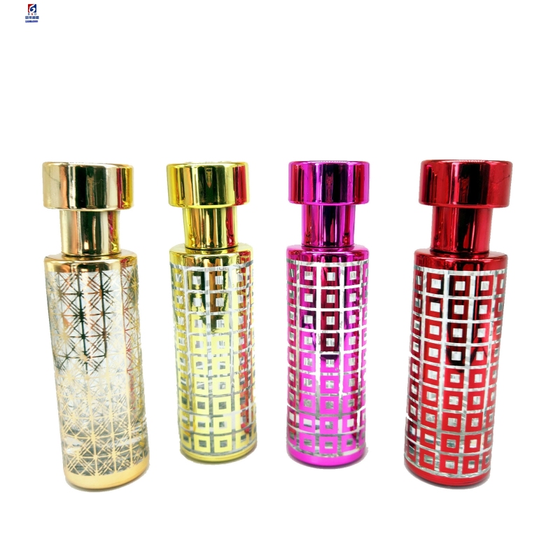 30ML Four Color UV Sculpted Round Spray Bottle