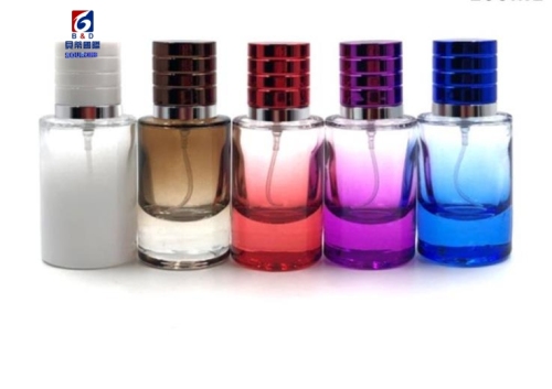 30/50/100ml Cylindrical Perfume Spray Bottle