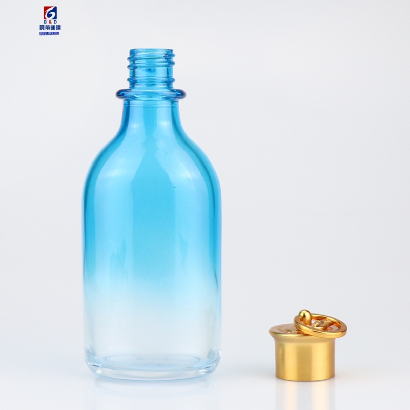 120ML Oval Glass Lotion Bottle