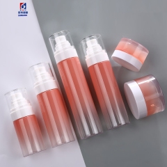 High Grade Spray gradient plastic set bottle