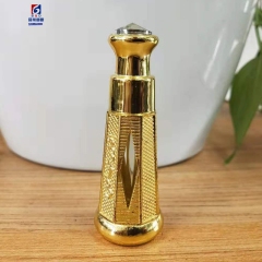 3ML Hollow carved glass perfume bottle