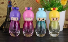 20ml Color spray perfume bottle doll lid