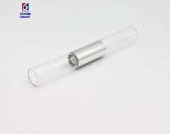 5ML Double tube transparent color perfume roller bottle