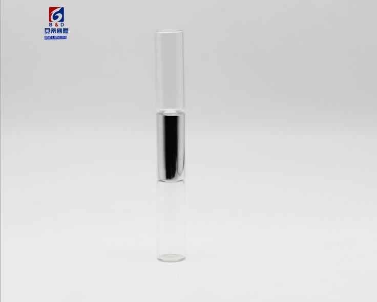 5ML Double tube transparent color perfume roller bottle
