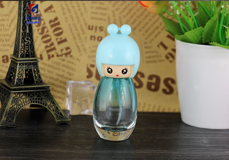 20ml Color spray perfume bottle doll lid