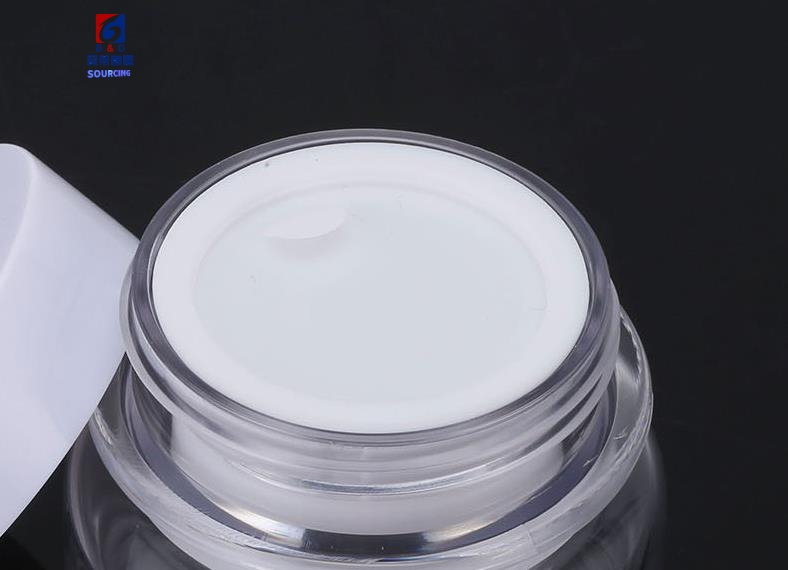 30g Plastic double cream jar