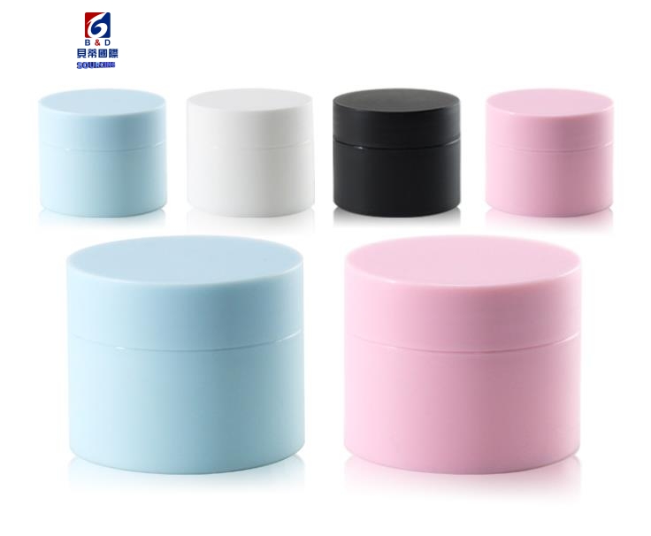 5/15/20/30/50g Matte plastic double cream jar