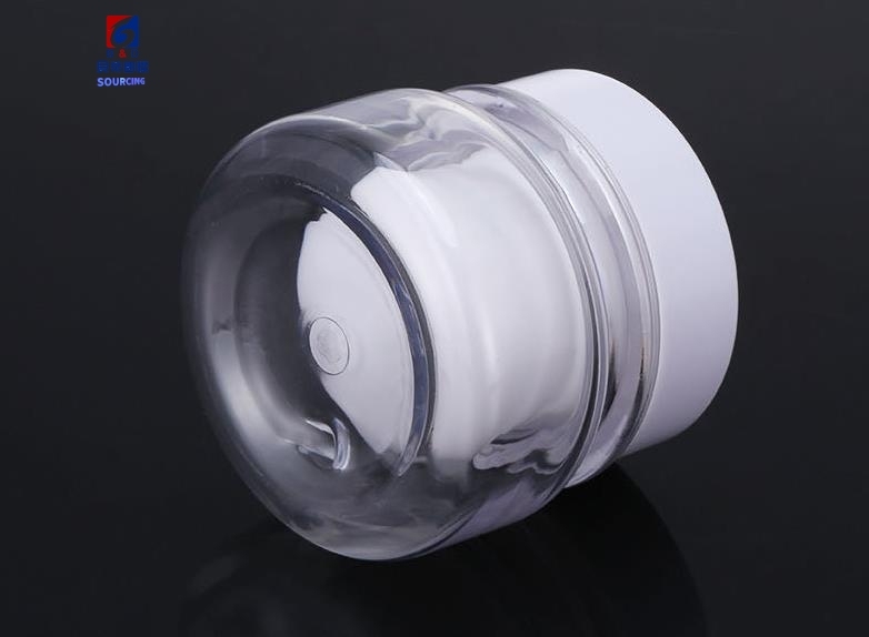 30g Plastic double cream jar
