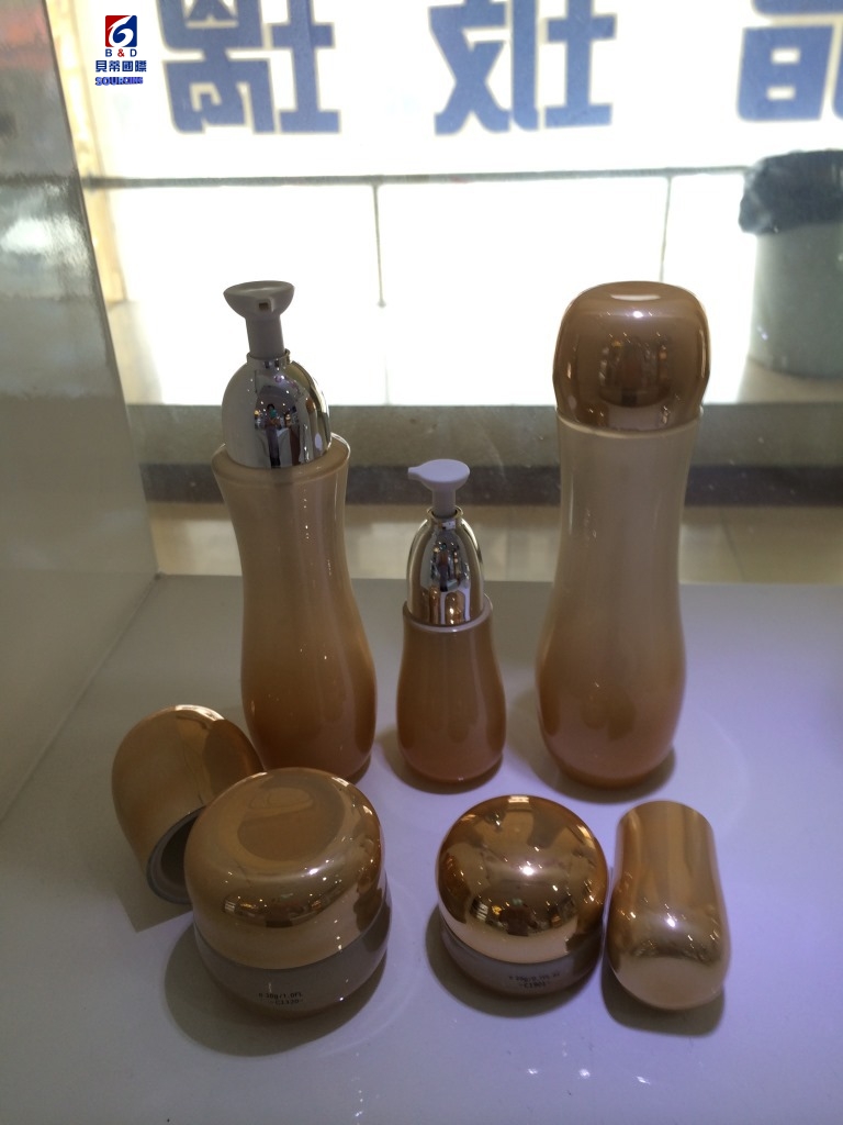 Glass Set Bottle 20/30/50g Cream Jar,40/100/130ml Lotion Bottle