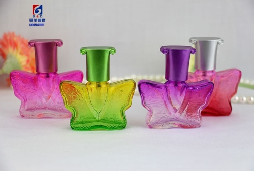20ml Butterfly glass perfume spray bottle