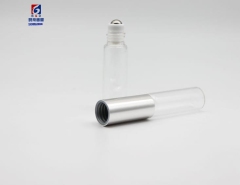 5ML Double tube transparent color perfume roller bottle