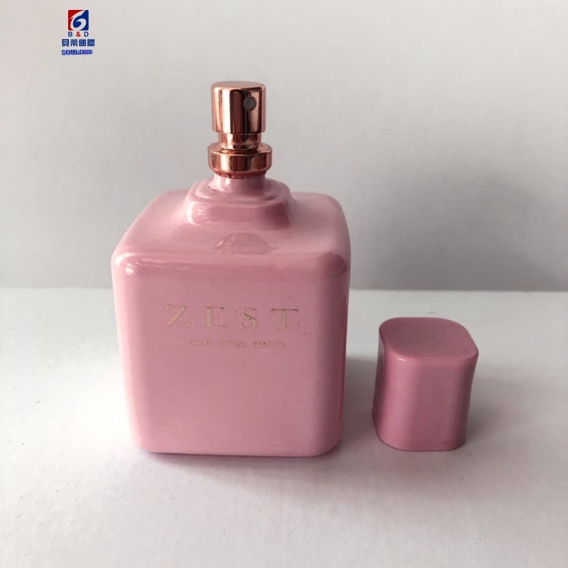 100ml Square High Grade Glass Perfume Spray Bottle