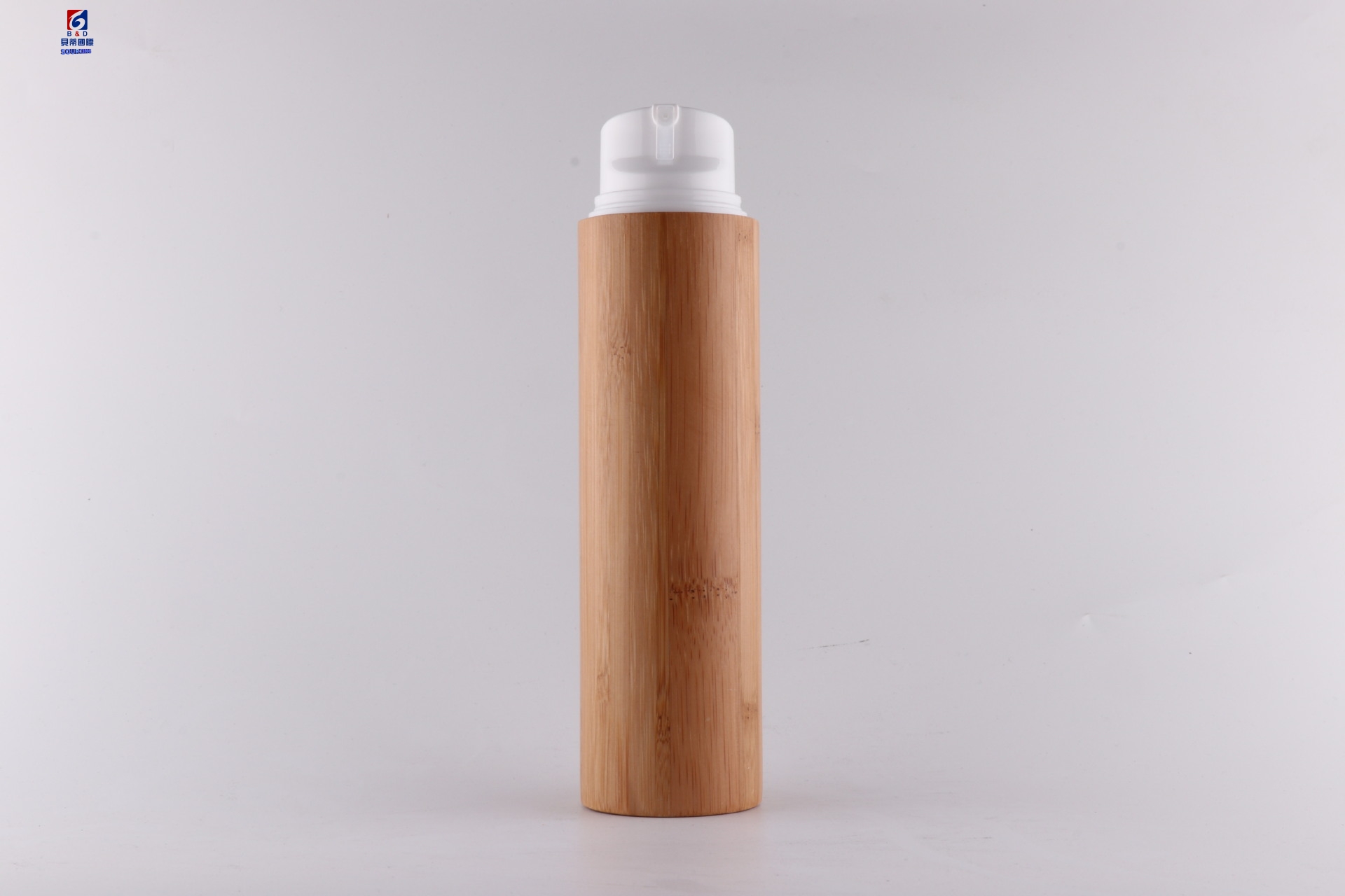 50/150ml Bamboo Airless Pump Bottle