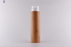 50/150ml Bamboo Airless Pump Bottle