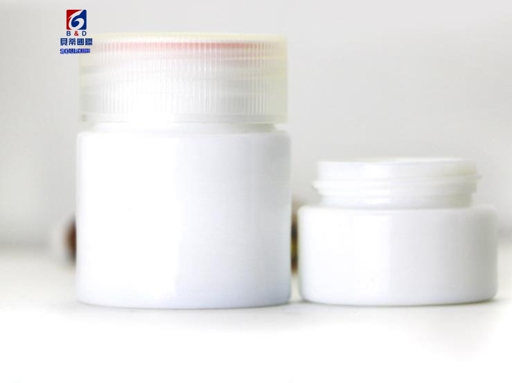 30g White porcelain cream bottle