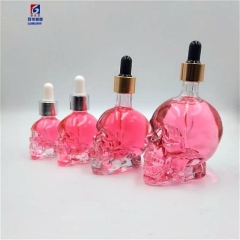 20/30/50/100ml The new skull glass essential oil perfume bottle