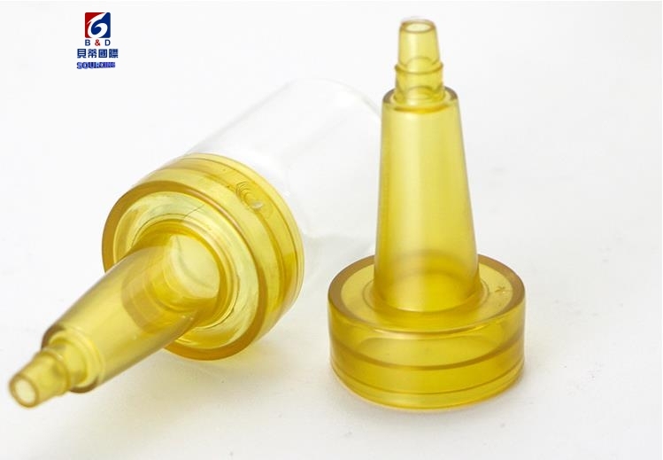 Freeze-dried powder bottle silicone trumpet head