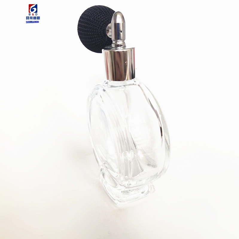 50/75ML Round crystal white material perfume bottle