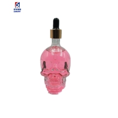 20/30/50/100ml The new skull glass essential oil perfume bottle